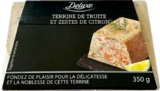 Terrine de truite et zestes de citron - DELUXE en promo chez Lidl Sète à 3,19 €