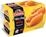 2 Hot Dogs saveur Ketchup - CHARAL en promo à 2,69 € chez Intermarché Super 2 Hot Dogs saveur Ketchup - CHARAL dans le catalogue Intermarché Super