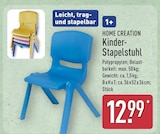 Kinder-Stapelstuhl von Home Creation für 12,99 € bei ALDI Nord im Angebot Kinder-Stapelstuhl von Home Creation im aktuellen ALDI Nord Prospekt