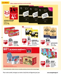 Prix et réduction Café dans le prospectus Auchan Hypermarché en cours Offre Café dans le catalogue Auchan Hypermarché du moment à la page 50