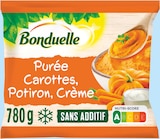 Purée Délice Carotte, Potiron, Crème Surgelée - BONDUELLE dans le catalogue Intermarché
