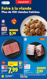 Prix et réduction Viande dans le prospectus Lidl en cours Offre Viande dans le catalogue Lidl du moment à la page 6