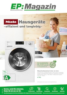 EP: Prospekt MIELE HAUSGERÄTE -effizient und langlebig- mit 12 Seiten