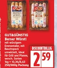 Berner Würstl Angebote von Gut&Günstig bei EDEKA Potsdam für 2,59 €