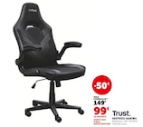 Fauteuil gaming - TRUST en promo chez Hyper U Saint-Nazaire à 99,00 €