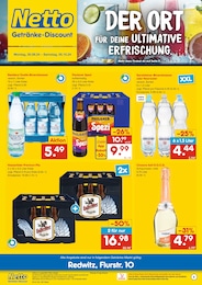 Netto Marken-Discount Prospekt: "DER ORT FÜR DEINE ULTIMATIVE ERFRISCHUNG.", 6 Seiten, 30.09.2024 - 05.10.2024