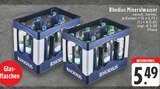 E center - Mineralwasser Angebot im Prospekt Mineralwasser bei E center im Prospekt "" für 5,49 €