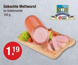 Aktuelle Mettwurst Angebote bei V-Markt in Augsburg Aktuelles Gekochte Mettwurst Angebot bei V-Markt in Augsburg ab 1,19 €