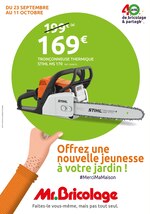 Catalogue Mr Bricolage à Saint-Laurent-du-Var, avec 24 pages Prospectus Mr Bricolage à Saint-Laurent-du-Var, "Offrez une nouvelle jeunesse à votre jardin !", 24 pages, 23/09/2020 - 11/10/2020
