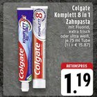 Komplett 8 in 1 Zahnpasta bei EDEKA im Warendorf Prospekt für 1,19 €