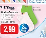 Kinder-Sneaker Angebote von P+E Brown bei Kaufhaus Stolz Cuxhaven für 2,99 €