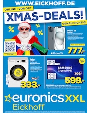 Aktueller EURONICS Elektromarkt Prospekt in Anröchte und Umgebung, "GENAU RICHTIG. IN EINEM RUTSCH ALLE GESCHENKE." mit 8 Seiten, 03.12.2024 - 08.12.2024