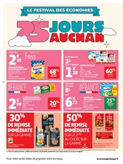 Promos Chocolat dans le catalogue "25 JOURS AUCHAN" de Auchan Supermarché Chocolat en promo dans le catalogue Auchan Supermarché à la page 2
