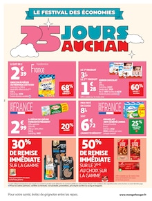 Catalogue Auchan Supermarché de la semaine 15, "25 JOURS AUCHAN", page 2, 08/04/2026 - 18/04/2026 Prospectus Auchan Supermarché en cours, "25 JOURS AUCHAN", page 2 sur 12
