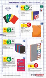 Prix et réduction Chemise dans le prospectus Intermarché en cours Offre Chemise dans le catalogue Intermarché du moment à la page 27