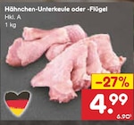 Hähnchen-Unterkeule oder -Flügel bei Netto Marken-Discount im Bad Dürrenberg Prospekt für 4,99 €