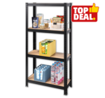 Penny - Metall-Schwerlastregal BLACK Angebot im Prospekt Metall-Schwerlastregal BLACK bei Penny im Prospekt "" für 9,99 €