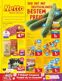 Rindfleisch im aktuellen Netto Marken-Discount Prospekt (Münster) Rindfleisch im Netto Marken-Discount Prospekt "Aktuelle Angebote" mit 65 Seiten (Münster)