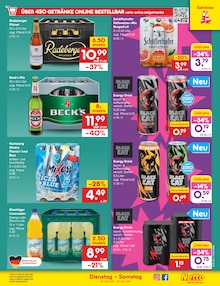 Energydrink im aktuellen Netto Marken-Discount Prospekt (Wismar) Energydrink im Netto Marken-Discount Prospekt "Aktuelle Angebote" mit 58 Seiten (Wismar)