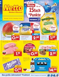 Netto Marken-Discount Prospekt für Monheim: "Aktuelle Angebote", 58 Seiten, 12.01.2026 - 17.01.2026