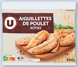 Aiguillettes de poulet roties surgelees - U en promo chez Super U Saint-Nazaire à 5,53 €