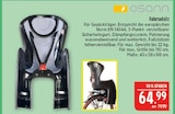 Fahrradsitz Angebote von Osann bei Marktkauf Hof für 64,99 €