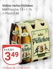 Aktuelle Veltins Angebote bei GLOBUS in Braunschweig Aktuelles Helles Pülleken Angebot bei GLOBUS in Braunschweig ab 3,49 €