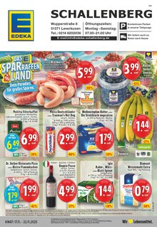 Bananen im aktuellen EDEKA Prospekt (Leverkusen) Bananen im EDEKA Prospekt "Aktuelle Angebote" mit 24 Seiten (Leverkusen)