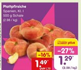 Plattpfirsiche im aktuellen Netto Marken-Discount Prospekt für 1,29 €