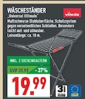 Wäscheständer Universal Ultimate Angebote von Vileda bei Marktkauf Dinslaken für 19,99 €