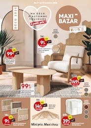Catalogue Bazar & Déstockage Maxi Bazar en cours à Nantes et alentours, MA DÉCO D'AUTOMNE TOUJOURS à petit prix !, 16 pages, 01/10/2025 - 19/10/2025