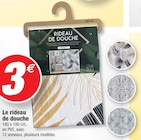 Le rideau de douche - Bazarland à Montpellier Le rideau de douche en promo chez Bazarland Montpellier à 3,00 €
