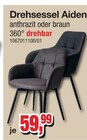 Aktuelles Drehsessel Aiden Angebot bei Die Möbelfundgrube in Mainz ab 59,99 €