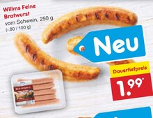 Netto Marken-Discount Wolfenbüttel - Feine Bratwurst Feine Bratwurst Angebot bei Netto Marken-Discount Wolfenbüttel im Prospekt "GARANTIERT NIRGENDWO GÜNSTIGER"