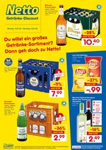 Netto Getränke-Markt Prospekt "Du willst ein großes Getränke-Sortiment? Dann geh doch zu Netto!", 2 Seiten, für Frechen, 13.01.2020 - 18.01.2020 Netto Getränke-Markt Prospekt "Du willst ein großes Getränke-Sortiment? Dann geh doch zu Netto!", 2 Seiten, für Frechen, 13.01.2020 - 18.01.2020