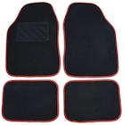 Jeu de tapis universel en moquette noir et rouge norauto unikar - 1ER PRIX - Norauto à Évreux Jeu de tapis universel en moquette noir et rouge norauto unikar - 1ER PRIX en promo chez Norauto Évreux à 6,99 €
