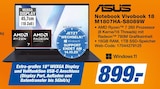 Aktuelle Notebook Angebote bei expert in Wuppertal Aktuelles Notebook Vivobook 18 M1807HA-S8089W Angebot bei expert in Wuppertal ab 899,00 €