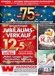 Möbel Wanninger Prospekt für Cham: Gigantischer Jubiläumsverkauf!, 32 Seiten, 27.09.2023 - 07.10.2023