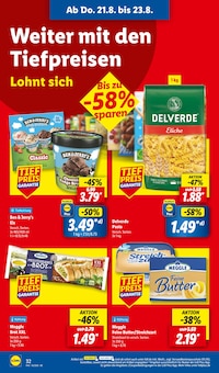Butter im Lidl Prospekt "LIDL LOHNT SICH" mit 69 Seiten (Erfurt)