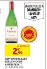 AOP Vin d'Alsace Edelzwicker - A. A.REBSTEIN dans le catalogue Intermarché Contact