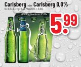 Aktuelle Bier Angebote bei Trinkgut in Bad Kreuznach Aktuelles Carlsberg oder Carlsberg 0,0% Angebot bei Trinkgut in Bad Kreuznach ab 5,99 €