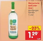 Weinschorle weiß im aktuellen Netto Marken-Discount Prospekt