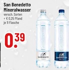 Mineralwasser von San Benedetto im aktuellen Trinkgut Prospekt für 0,39 €