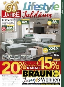 Fernseher im aktuellen BRAUN Möbel-Center Prospekt (Filderstadt) Fernseher im BRAUN Möbel-Center Prospekt "60 JAHRE JUBILÄUM" mit 4 Seiten (Filderstadt)