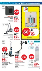 Promos Aspirateur dans le catalogue "L'ANNIVERSAIRE GAGNANT DES MAGASINS U" de Hyper U Aspirateur en promo dans le catalogue Hyper U à la page 11
