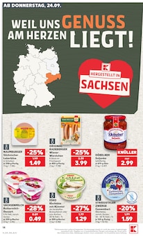 Radeberger im aktuellen Kaufland Prospekt (Leipzig) Radeberger im Kaufland Prospekt "Hier bin ich richtig" mit 75 Seiten (Leipzig)