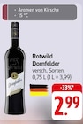 Dornfelder Angebote von Rotwild bei EDEKA Völklingen für 2,99 €