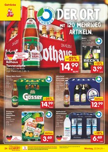Bier im Netto Marken-Discount Prospekt "Aktuelle Angebote" mit 51 Seiten (Heidenheim (Brenz))