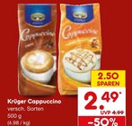 Cappuccino Angebote von Krüger bei Netto Marken-Discount Mönchengladbach für 2,49 €