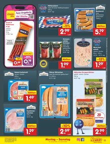 Wurst im Netto Marken-Discount Prospekt "Aktuelle Angebote" mit 60 Seiten (Essen)